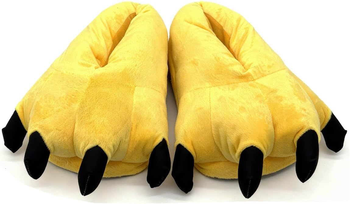 Забавные тапочки, тапочки «Монстр-фут» для мужчин и женщин, зимние домашние тапочки с противоскользящей подошвой, тапочки с большим пальцем для Хэллоуина и косплея Ytaons, желтый
Забавные тапочки, тапочки «Монстр-фут» для мужчин и женщин, зимние домашние тапочки с противоскользящей подошвой, тапочки с большим пальцем для Хэллоуина и косплея Ytaons, желтый