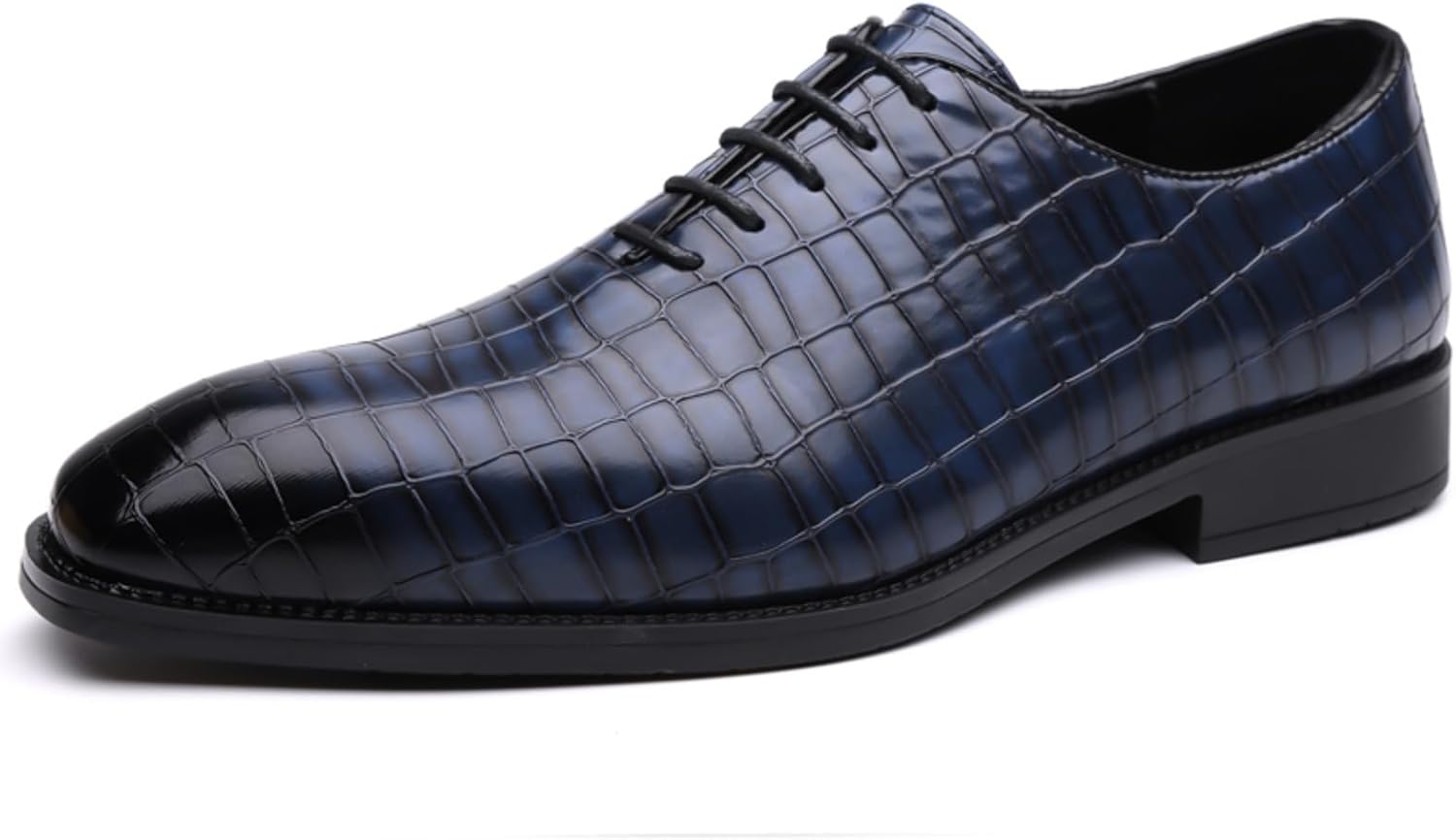 Мужские лоферы LSHWCIFT без шнурков, Деловая и повседневная обувь из тисненой кожи под крокодила для работы, официальных и полуофициальных мероприятий, синий
Мужские лоферы LSHWCIFT без шнурков, Деловая и повседневная обувь из тисненой кожи под крокодила для работы, официальных и полуофициальных мероприятий, синий