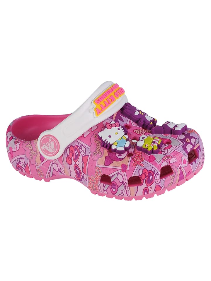 Классические сабо Crocs Hello Kitty and Friends розового цвета
Классические сабо Crocs Hello Kitty and Friends розового цвета