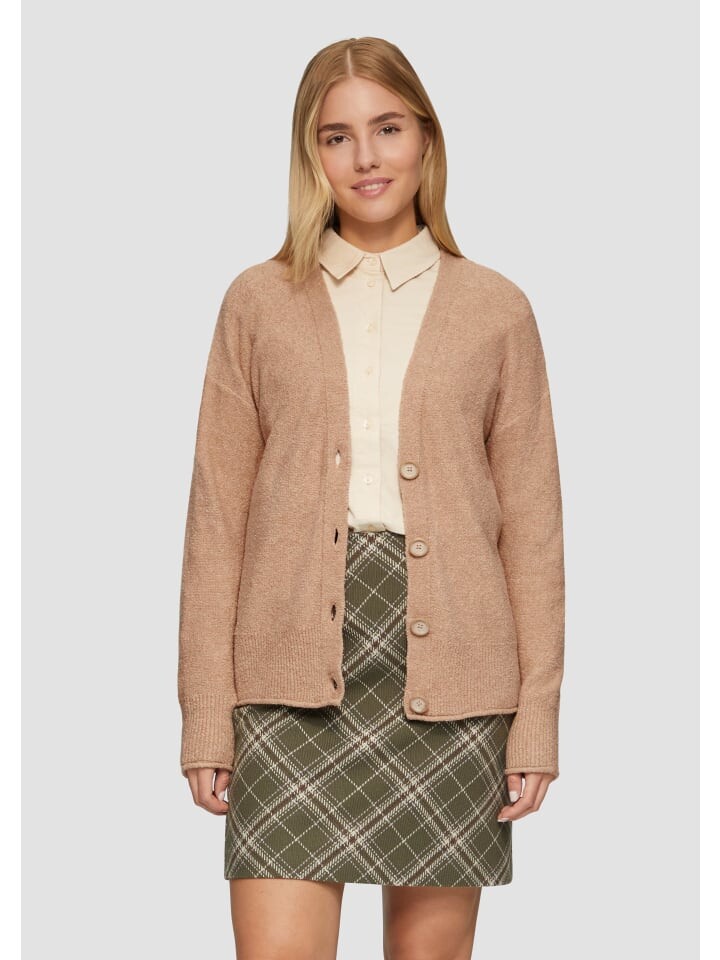 Кардиган sOliver Strickjacke langarm, коричневый 
Кардиган sOliver Strickjacke langarm, коричневый