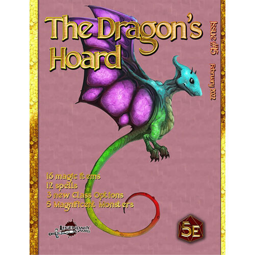 Ролевая игра Legendary Games The Dragon's Hoard #15 (D&D 5E Compatible)
Ролевая игра Legendary Games The Dragon's Hoard #15 (D&D 5E Compatible)