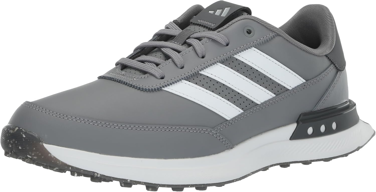 Мужские гольф-туфли Adidas S2G без шипов из кожи, размер 24, белый/серый
Мужские гольф-туфли Adidas S2G без шипов из кожи, размер 24, белый/серый