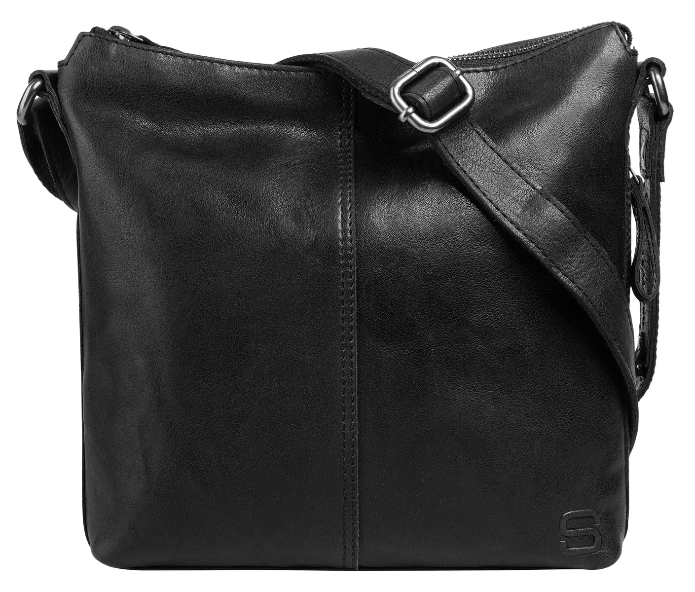 Сумка через плечо Spikes & Sparrow, натуральная кожа, черный
Сумка через плечо Spikes & Sparrow, натуральная кожа, черный