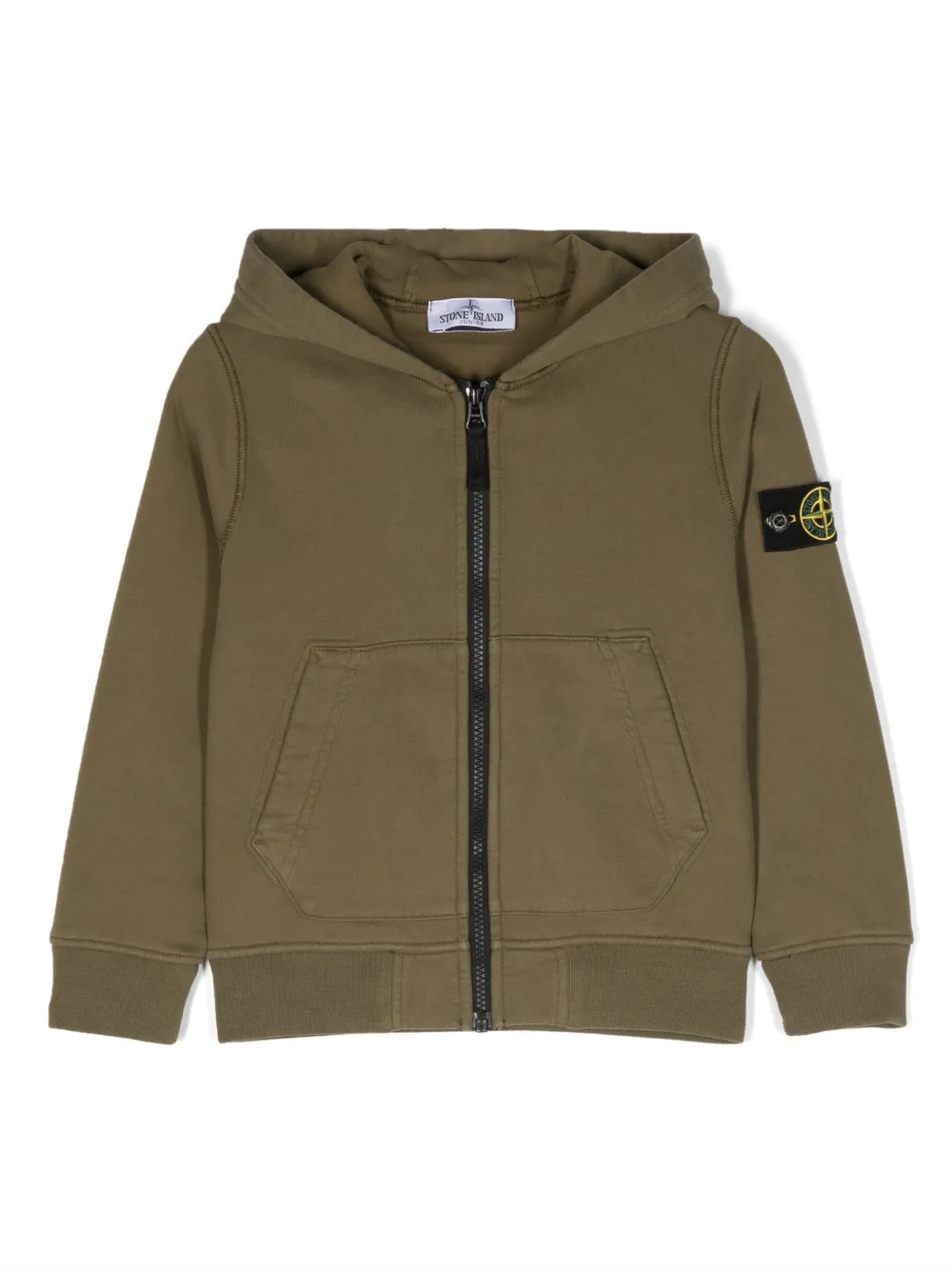 Кардиган на молнии с нашивкой-логотипом Compass Stone Island Junior, зеленый
Кардиган на молнии с нашивкой-логотипом Compass Stone Island Junior, зеленый