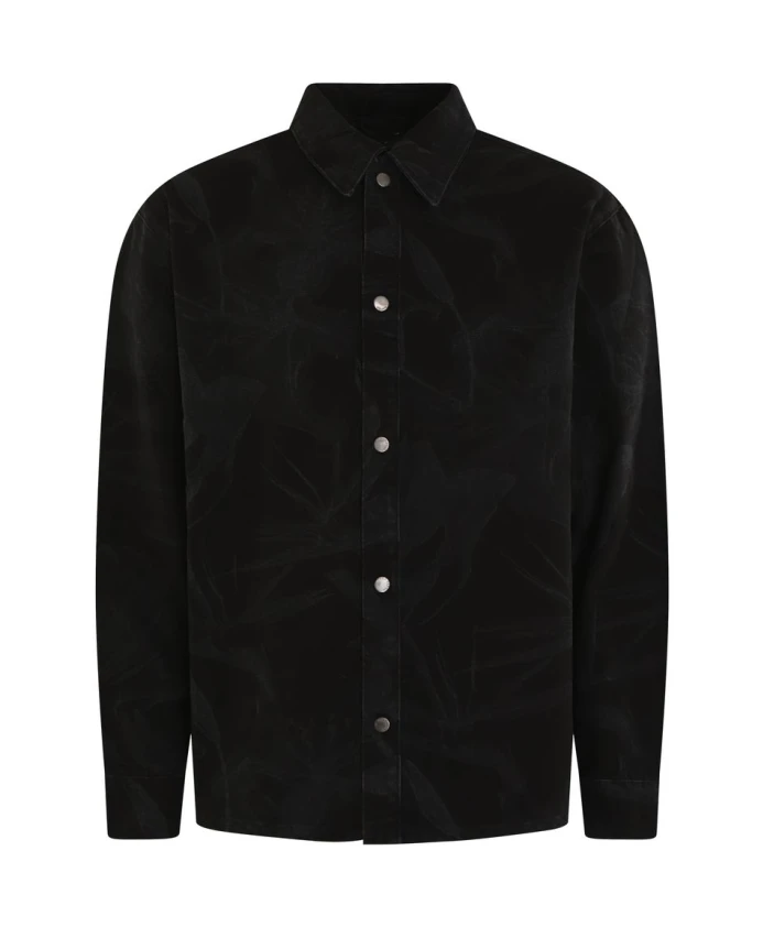 Джинсовая рубашка с цветочным принтом, черная Daily Paper, черный
Джинсовая рубашка с цветочным принтом, черная Daily Paper, черный