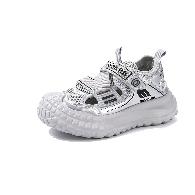 Нескользящие, легкие, амортизирующие, низкие детские сандалии для подростков TROADLOP, серебряный
Нескользящие, легкие, амортизирующие, низкие детские сандалии для подростков TROADLOP, серебряный