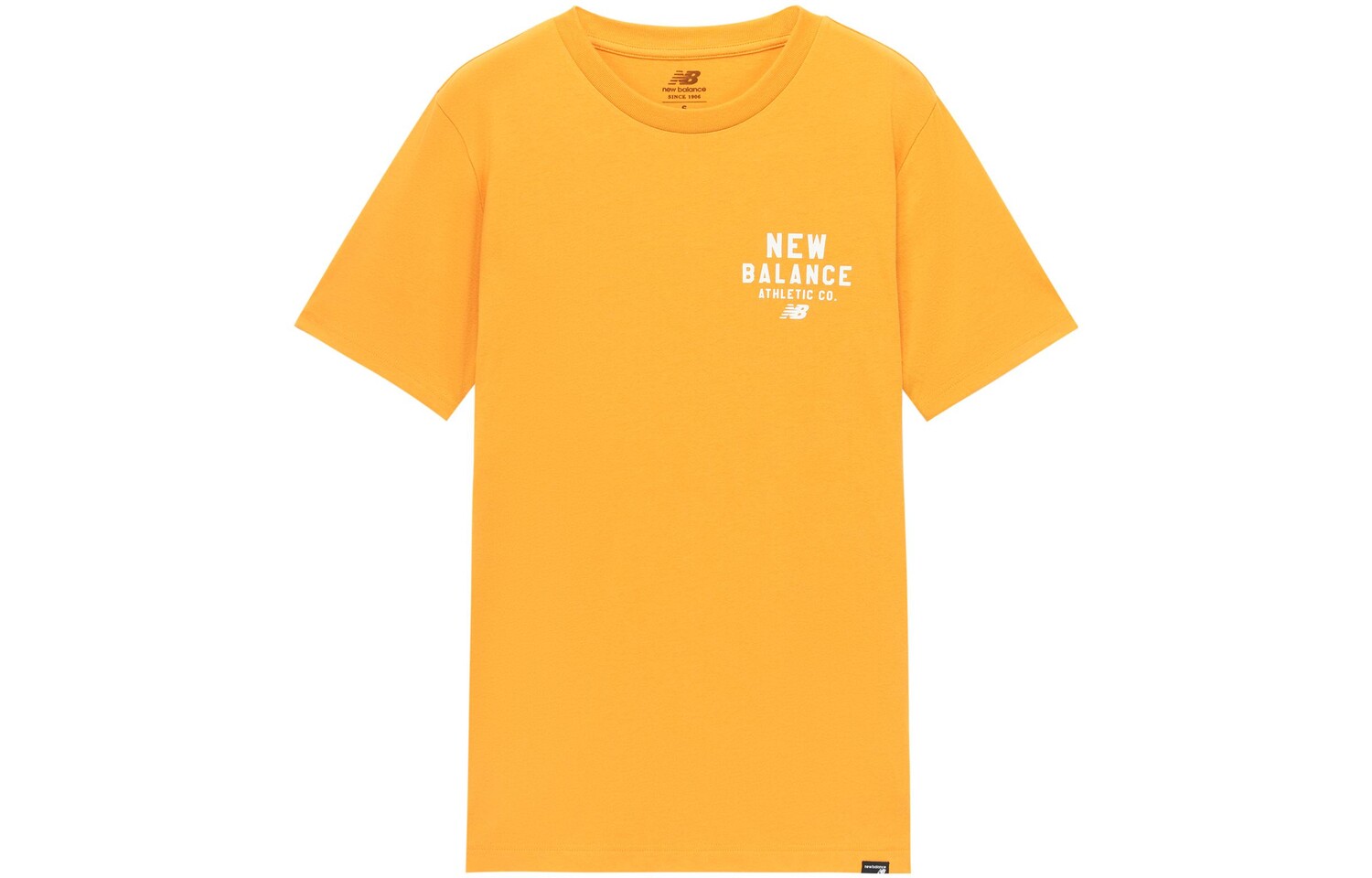 Футболка с круглым вырезом мужская желтая New Balance, желтый
Футболка с круглым вырезом мужская желтая New Balance, желтый