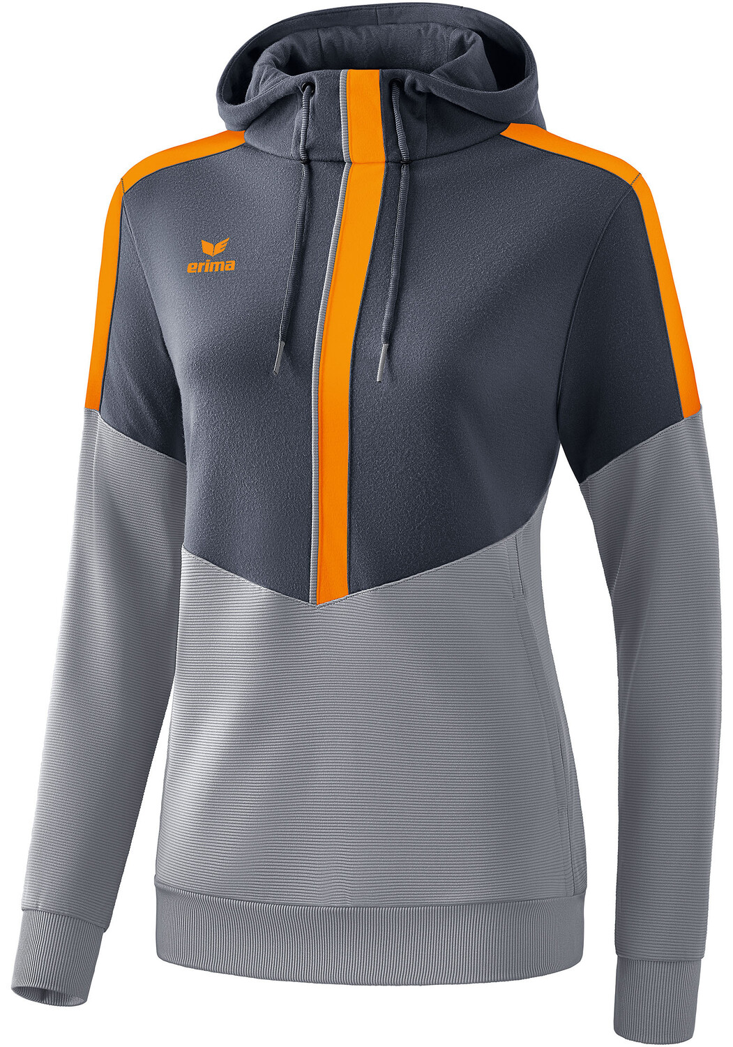 Толстовка erima Squad Kapuzensweat, цвет slate grey/monument grey/new orange
Толстовка erima Squad Kapuzensweat, цвет slate grey/monument grey/new orange