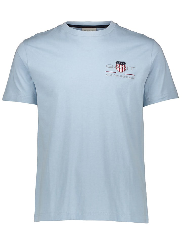 Футболка Gant, светло-синий
Футболка Gant, светло-синий