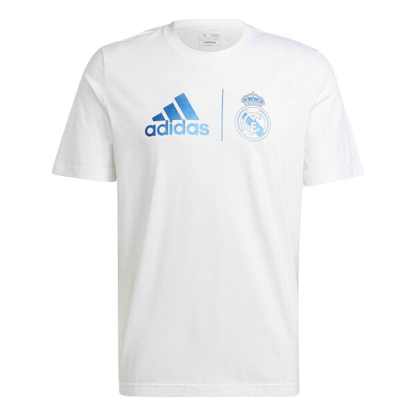 Футболка с графическим принтом Real Madrid Adidas, белый 
Футболка с графическим принтом Real Madrid Adidas, белый