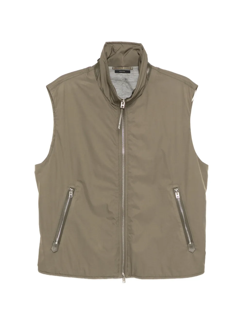 Жилет на молнии Tom Ford, зеленый
Жилет на молнии Tom Ford, зеленый