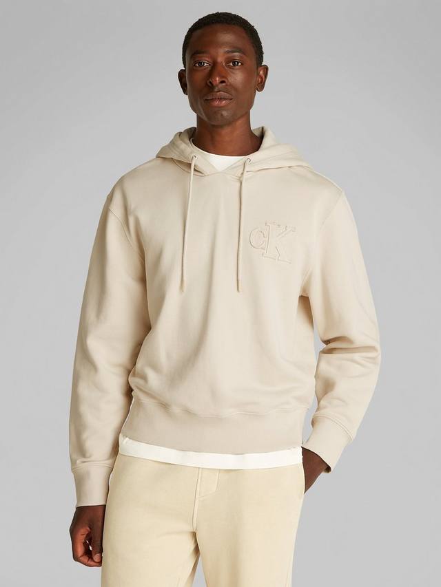 Толстовка с хлопковой аппликацией Calvin Klein, цвет Oatmeal
Толстовка с хлопковой аппликацией Calvin Klein, цвет Oatmeal