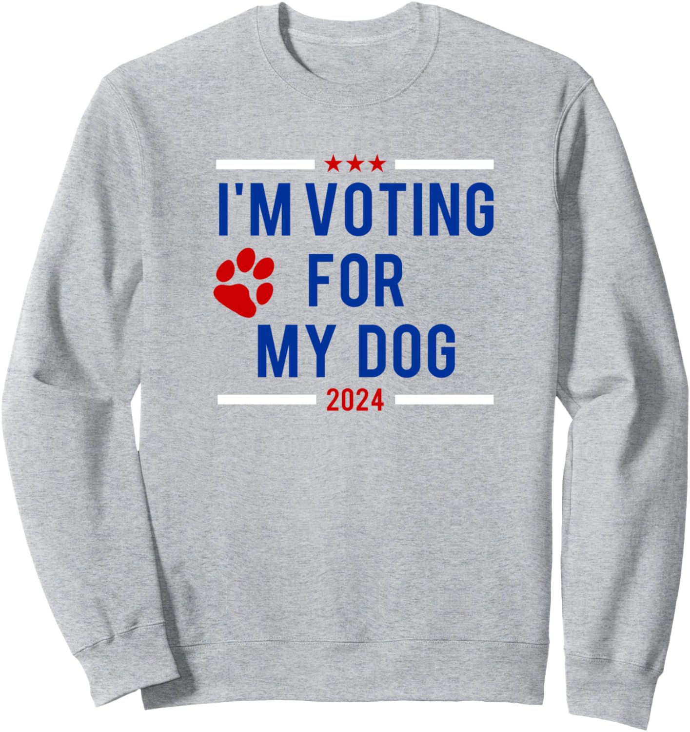 Забавная толстовка с изображением собаки, голосующей на выборах - пушистая толстовка с политическим призывом Humorous 'Voting For My Dog' Tee - Election 2024, серый
Забавная толстовка с изображением собаки, голосующей на выборах - пушистая толстовка с политическим призывом Humorous 'Voting For My Dog' Tee - Election 2024, серый