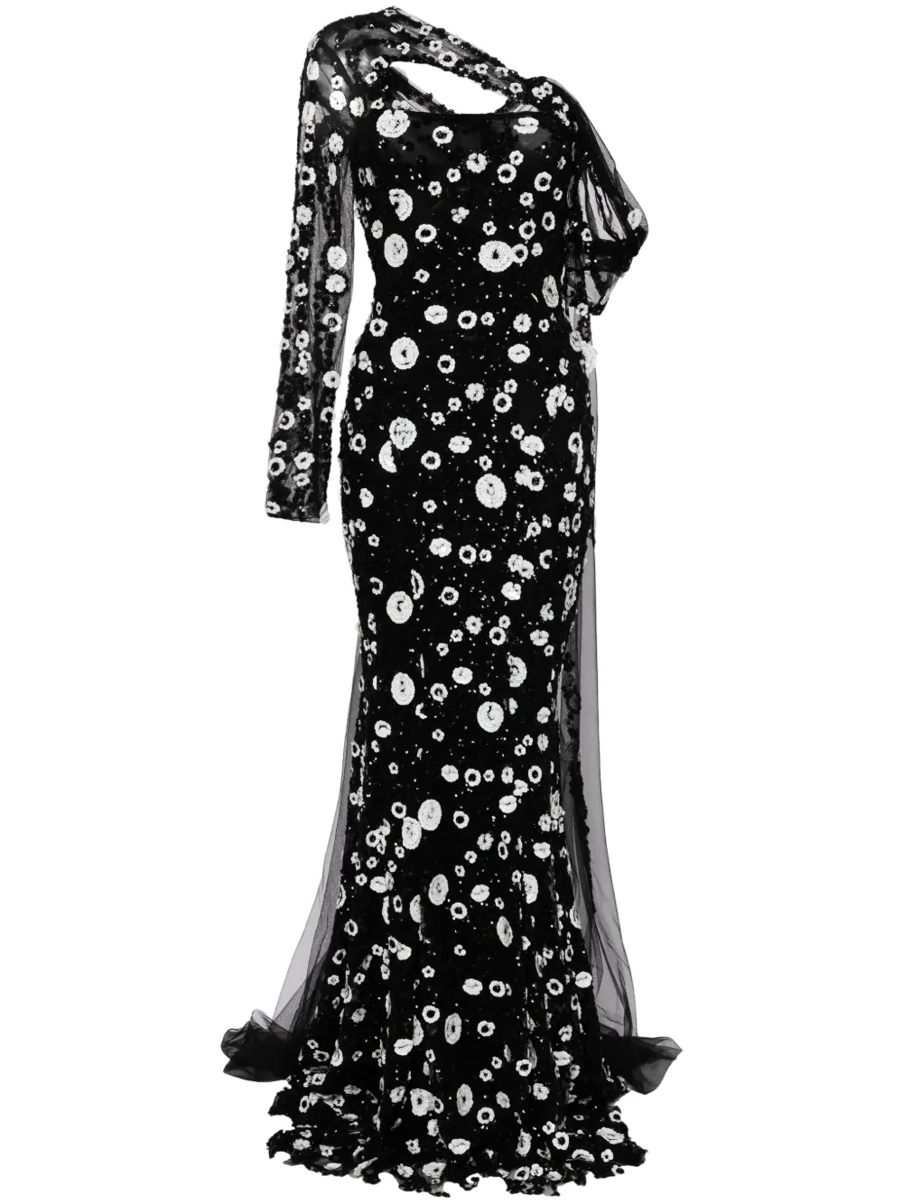 Вечернее платье с пайетками Saiid Kobeisy, черный
Вечернее платье с пайетками Saiid Kobeisy, черный