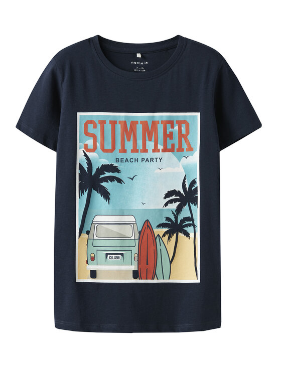 Футболка стандартного кроя Zelo 13239199 Name It, синий
Футболка стандартного кроя Zelo 13239199 Name It, синий