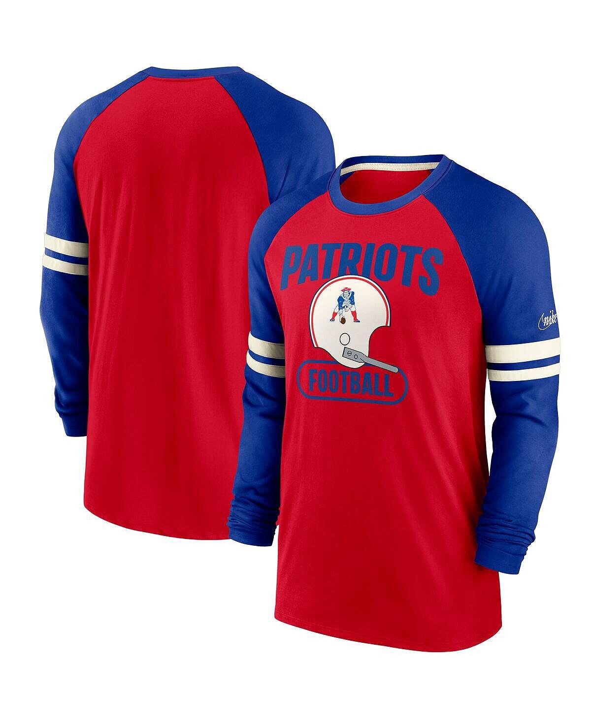 Мужская красная футболка с длинным рукавом Royal New England Patriots Throwback реглан Nike, Красный, Мужская красная футболка с длинным рукавом Royal New England Patriots Throwback реглан Nike
Мужская красная футболка с длинным рукавом Royal New England Patriots Throwback реглан Nike, Красный, Мужская красная футболка с длинным рукавом Royal New England Patriots Throwback реглан Nike