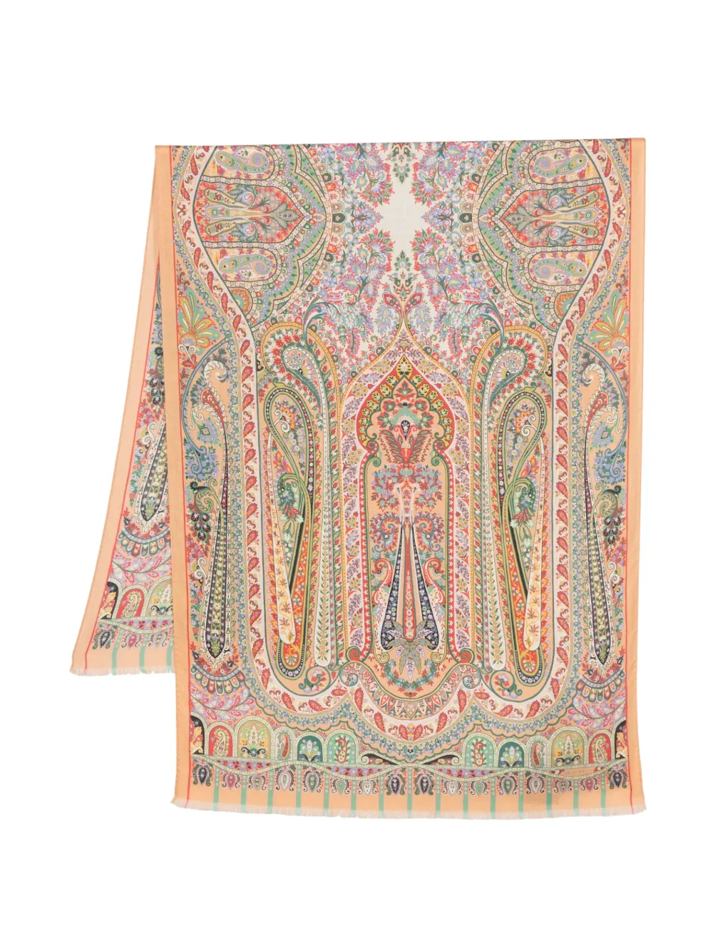 Шарф Delhi из смесового кашемира Etro, оранжевый
Шарф Delhi из смесового кашемира Etro, оранжевый