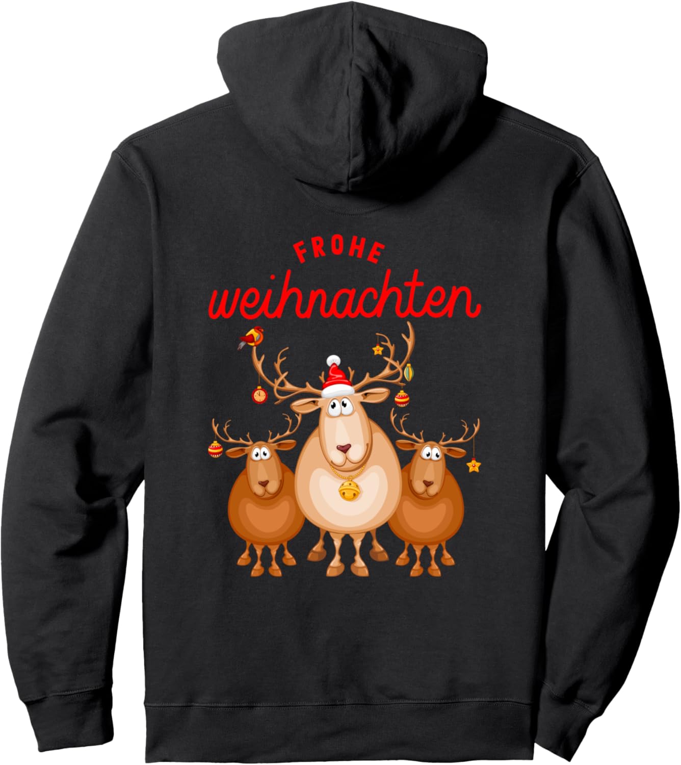 Рождественская толстовка Rentier Christmas Kwanzaa Hanukkah Holiday Shop, черный
Рождественская толстовка Rentier Christmas Kwanzaa Hanukkah Holiday Shop, черный