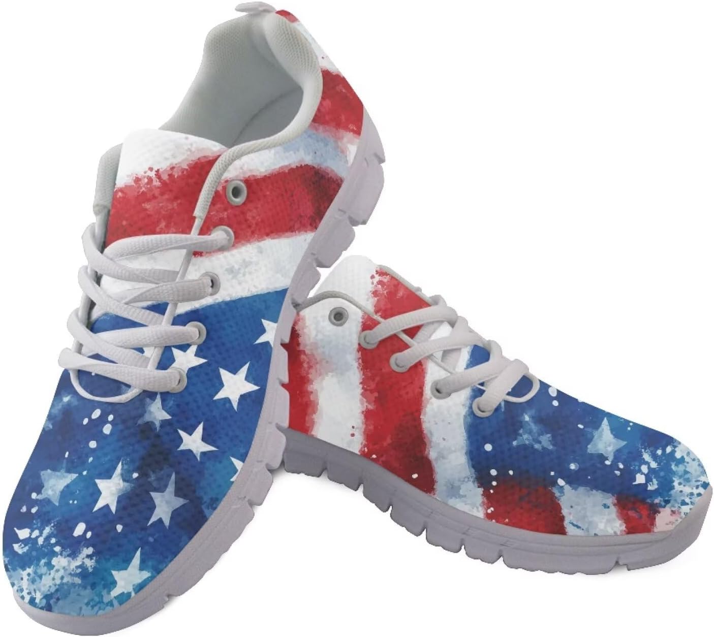 Кроссовки GIFTPUZZ для женщин и мужчин на День независимости, патриотические, с сетчатой тканью, легкие и удобные, размер 39-48, American Flag
Кроссовки GIFTPUZZ для женщин и мужчин на День независимости, патриотические, с сетчатой тканью, легкие и удобные, размер 39-48, American Flag