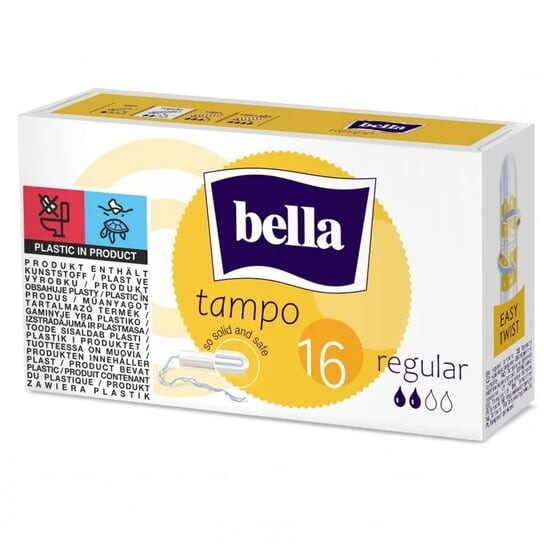 Тампоны, 16 шт. Bella, Tampo Regular
Тампоны, 16 шт. Bella, Tampo Regular