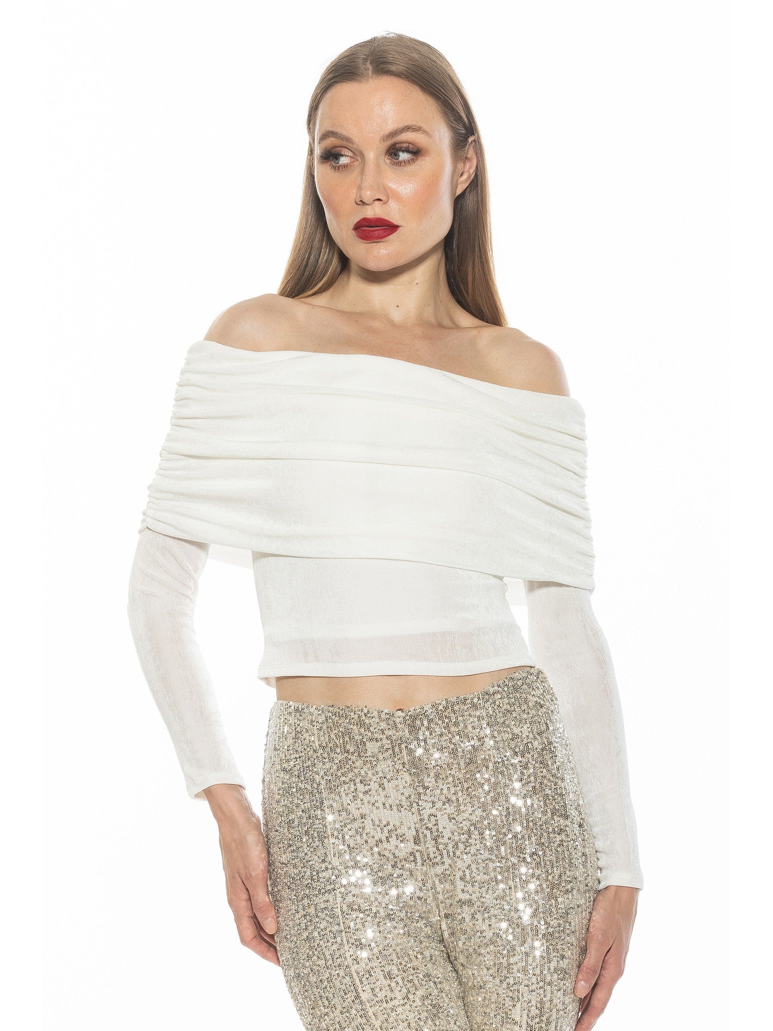 Ханна Топ ALEXIA ADMOR, слоновая кость
Ханна Топ ALEXIA ADMOR, слоновая кость