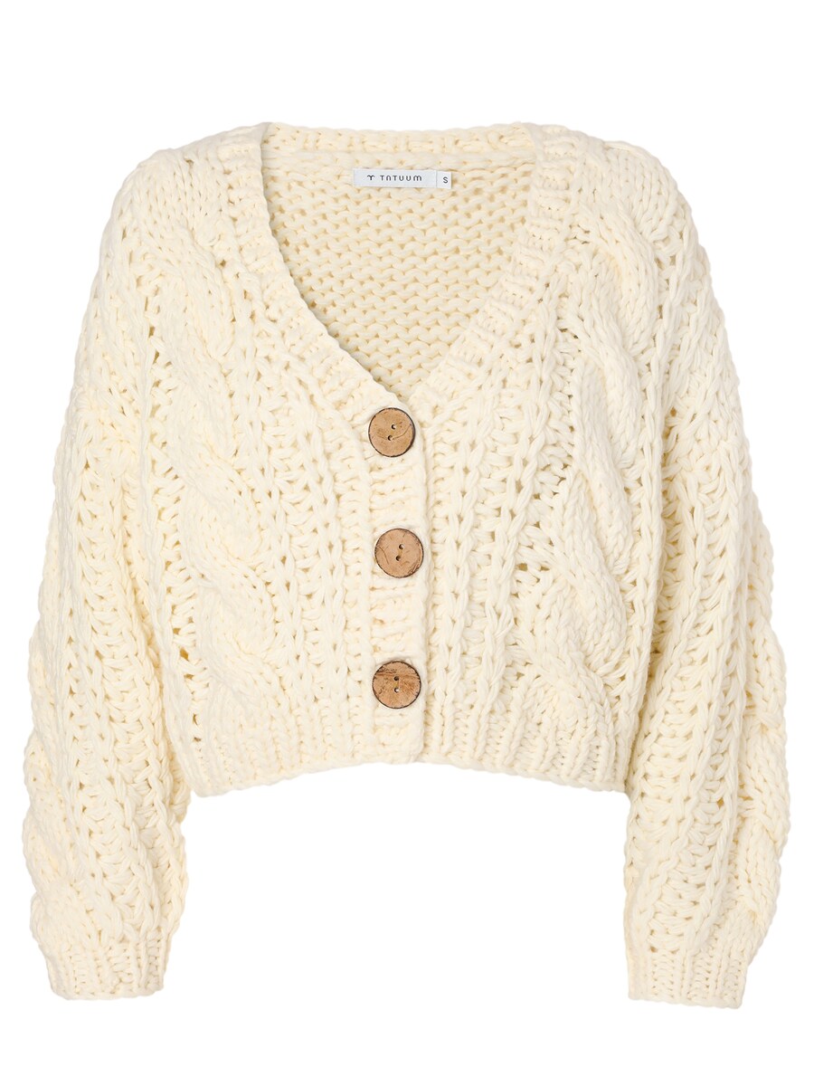 Кардиган оверсайз TATUUM Una, слоновая кость
Кардиган оверсайз TATUUM Una, слоновая кость