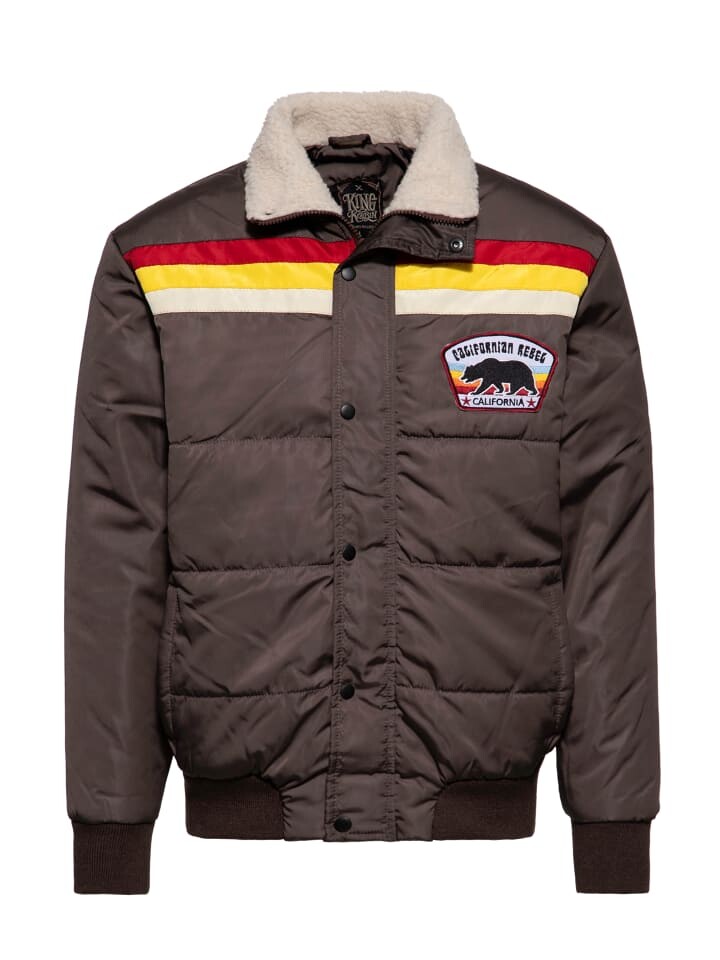 Спортивная куртка King Kerosin Californian Rebel, коричневый
Спортивная куртка King Kerosin Californian Rebel, коричневый