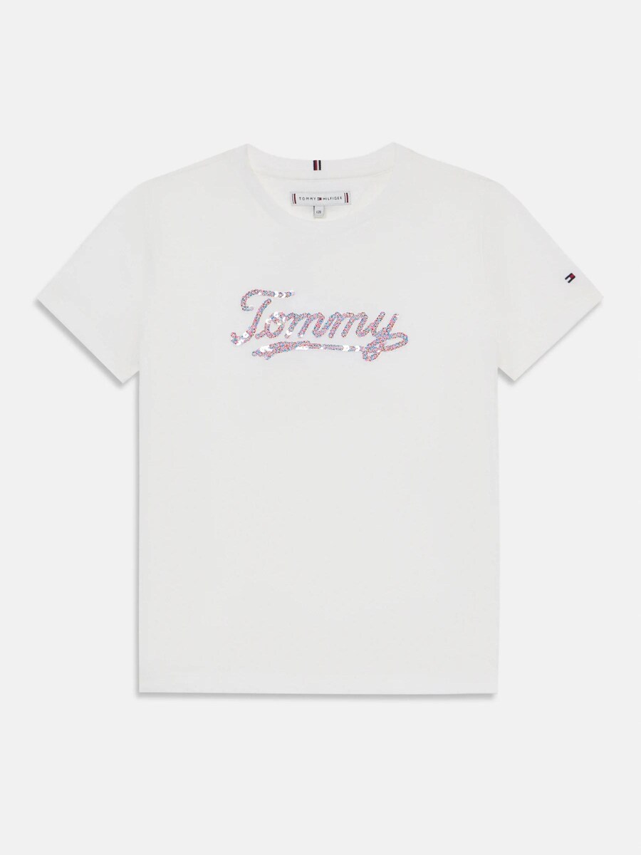 Футболка TOMMY HILFIGER Script Sequins Tee, White
Футболка TOMMY HILFIGER Script Sequins Tee, White