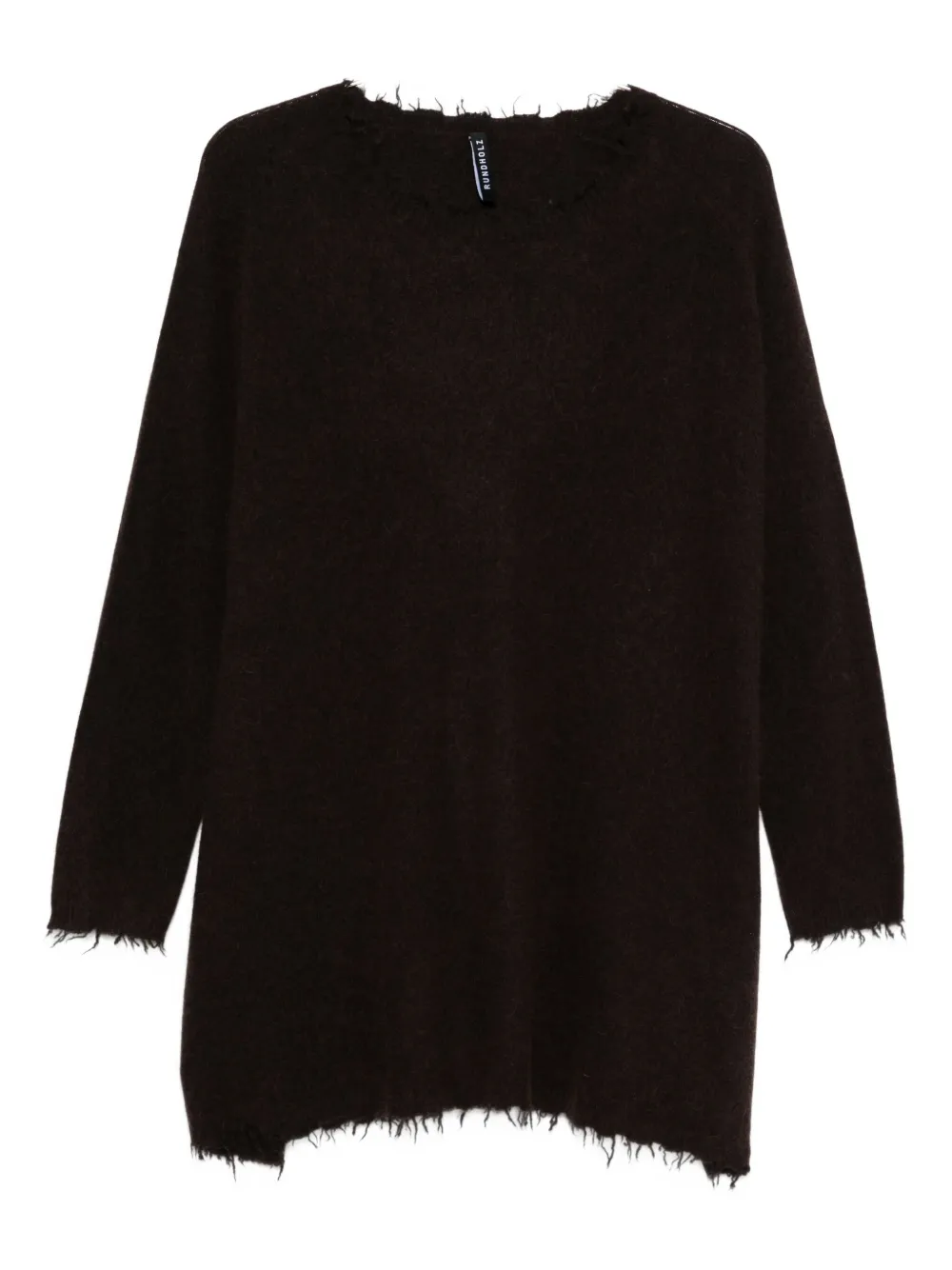 Свитер с бахромой Rundholz, коричневый
Свитер с бахромой Rundholz, коричневый