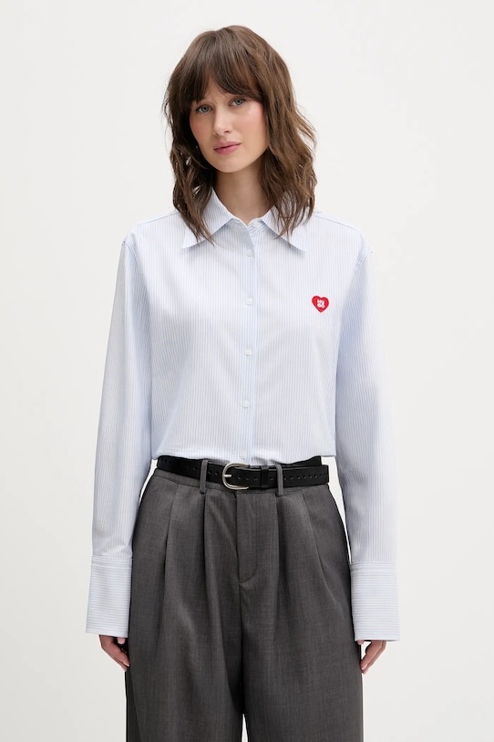 Хлопковая рубашка erselia HUGO, синий
Хлопковая рубашка erselia HUGO, синий