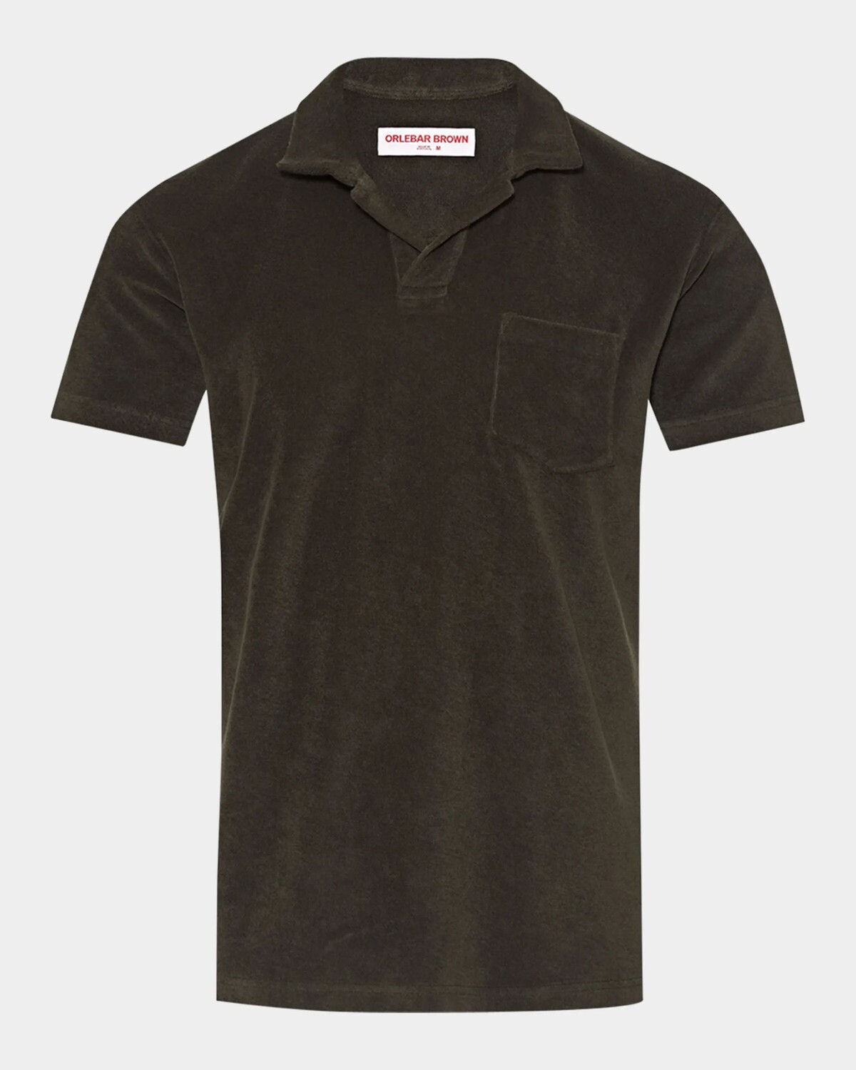 Мужская махровая рубашка-поло с короткими рукавами из органического хлопка Orlebar Brown, цвет Smoked Tea
Мужская махровая рубашка-поло с короткими рукавами из органического хлопка Orlebar Brown, цвет Smoked Tea
