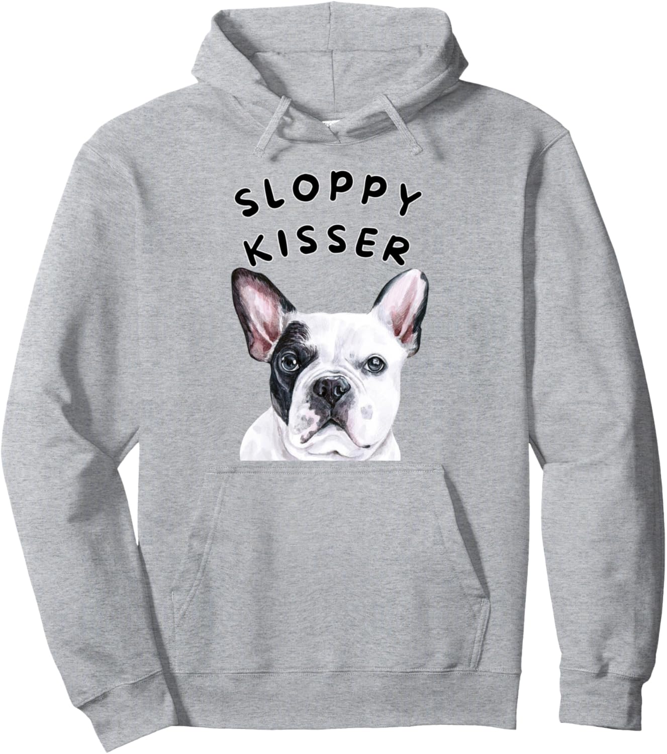 Забавная толстовка с изображением французского бульдога, целующегося без остановки, Толстовка с надписью Поцелуй французского бульдога Sloppy Kisser Dog | Funny Dog Giving Sloppy Kisses, серый
Забавная толстовка с изображением французского бульдога, целующегося без остановки, Толстовка с надписью Поцелуй французского бульдога Sloppy Kisser Dog | Funny Dog Giving Sloppy Kisses, серый