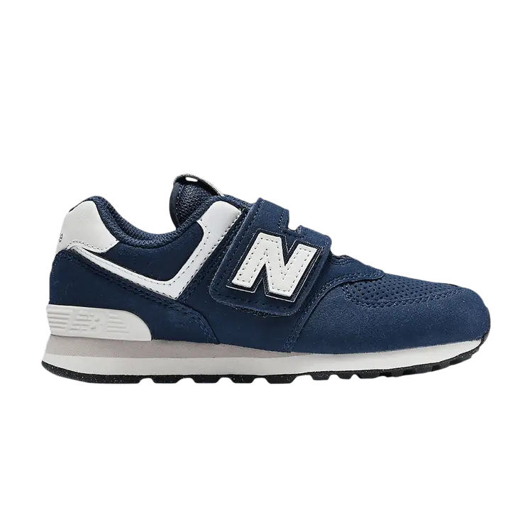 Кроссовки New Balance 574 Hook & Loop Little Kid Wide 'Navy', синий
Кроссовки New Balance 574 Hook & Loop Little Kid Wide 'Navy', синий