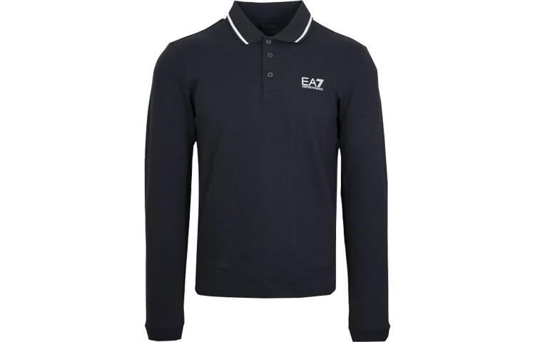 Рубашка поло мужская темно-синяя Emporio Armani, темно-синий 
Рубашка поло мужская темно-синяя Emporio Armani, темно-синий