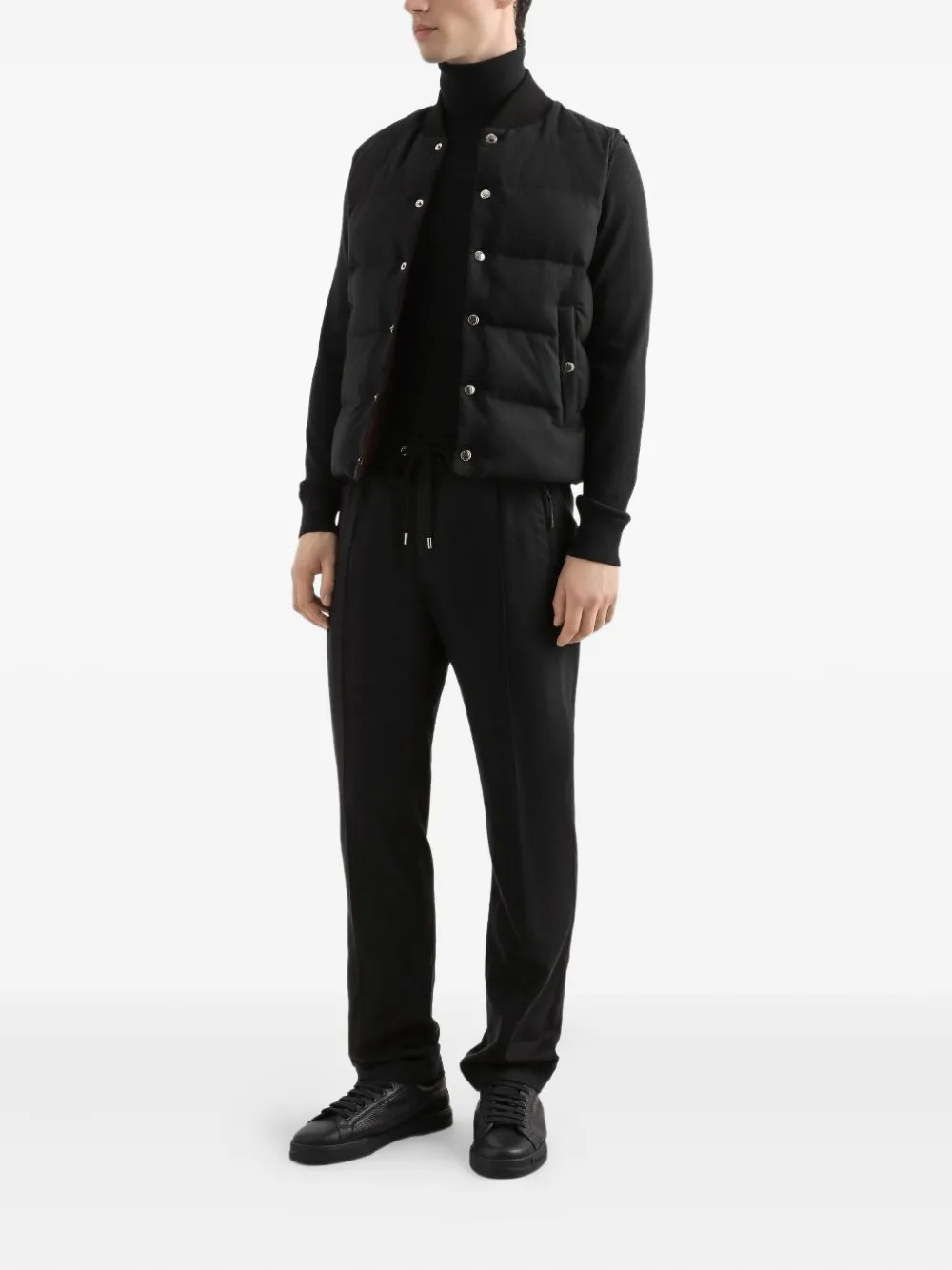 Стеганый двусторонний жилет DOLCE & GABBANA, черный
Стеганый двусторонний жилет DOLCE & GABBANA, черный