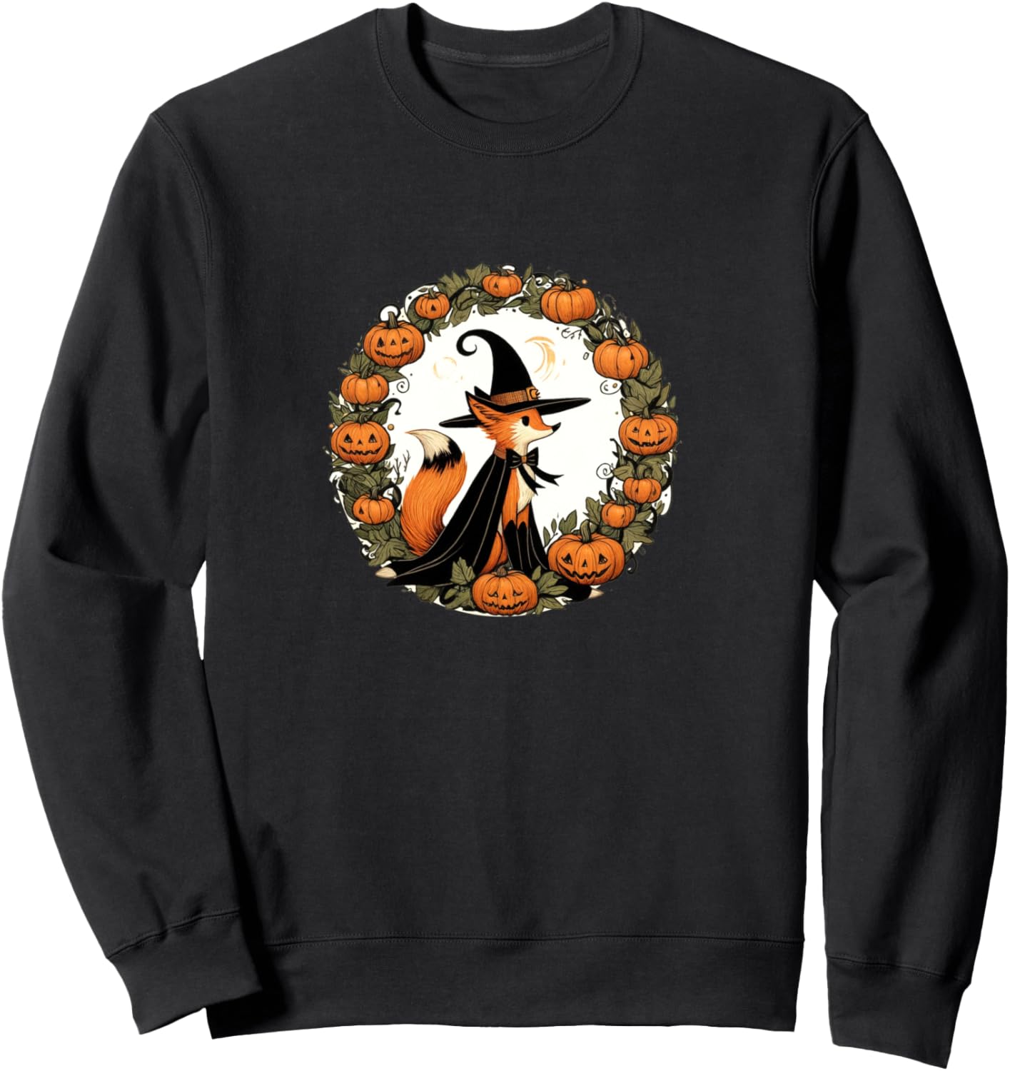 Толстовка с изображением ведьмы на Хэллоуин и рыжей лисы Halloween Lovers Bubb, черный
Толстовка с изображением ведьмы на Хэллоуин и рыжей лисы Halloween Lovers Bubb, черный