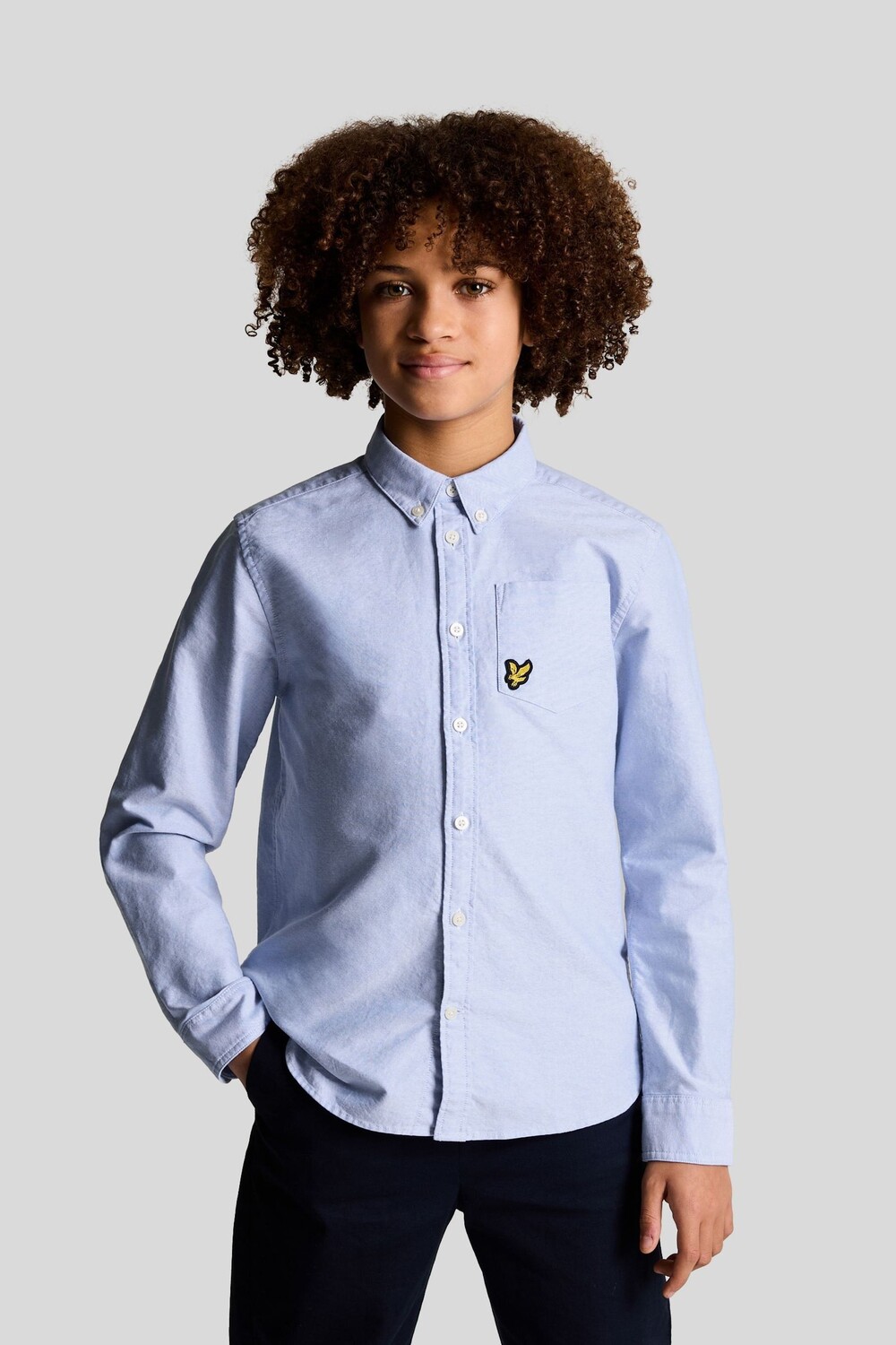 Оксфордская рубашка с длинными рукавами для мальчика Lyle & Scott, синий
Оксфордская рубашка с длинными рукавами для мальчика Lyle & Scott, синий