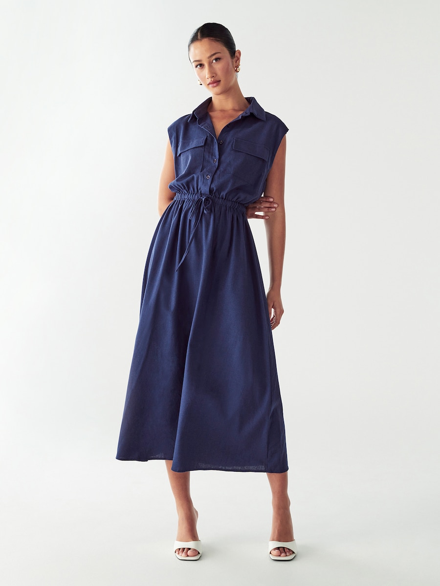 Платье-рубашка Willa Sez, темно-синий
Платье-рубашка Willa Sez, темно-синий