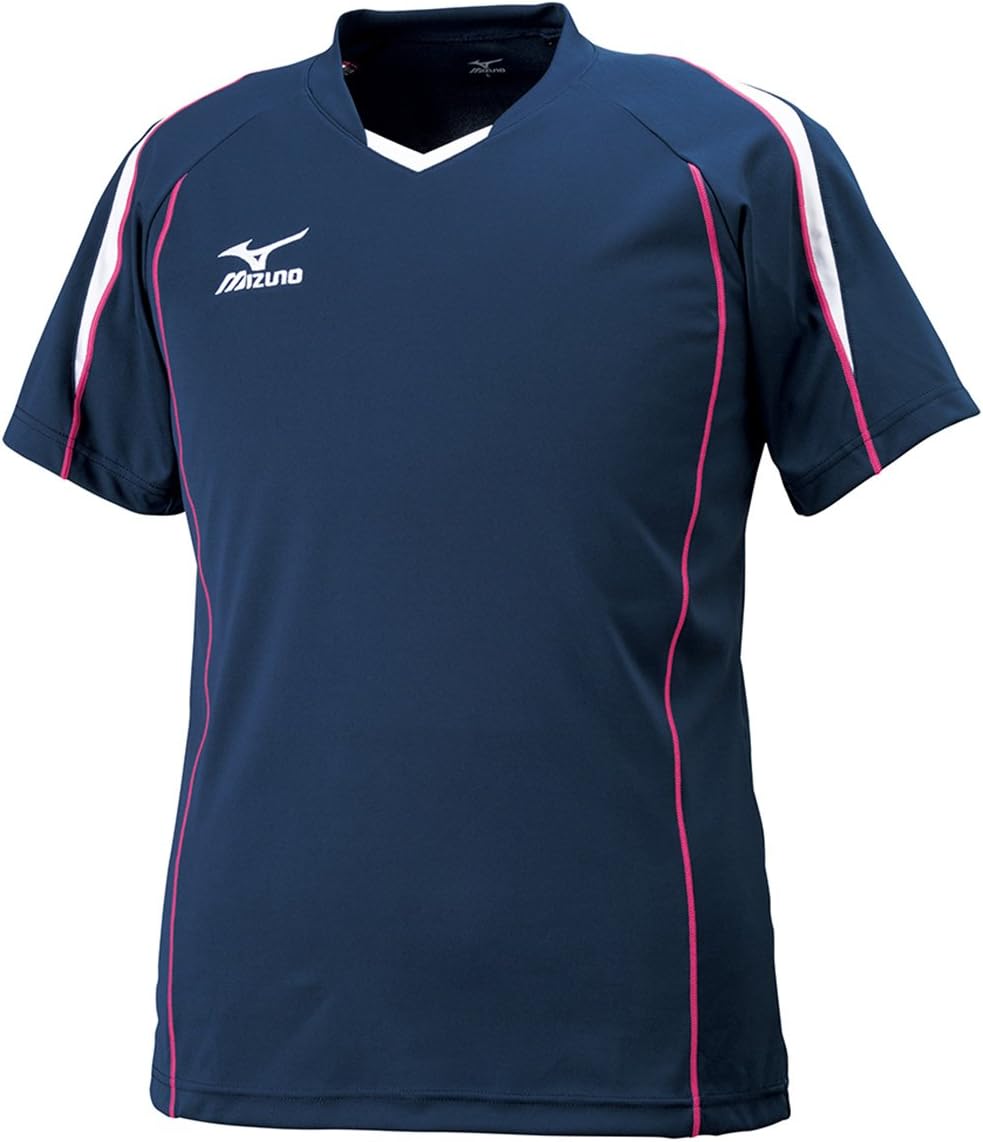 Волейбольная футболка Mizuno V2MA6087, тренировочная футболка, короткий рукав, впитывает пот, быстро сохнет, сухая, облегающий крой, унисекс, белый/темно-синий
Волейбольная футболка Mizuno V2MA6087, тренировочная футболка, короткий рукав, впитывает пот, быстро сохнет, сухая, облегающий крой, унисекс, белый/темно-синий