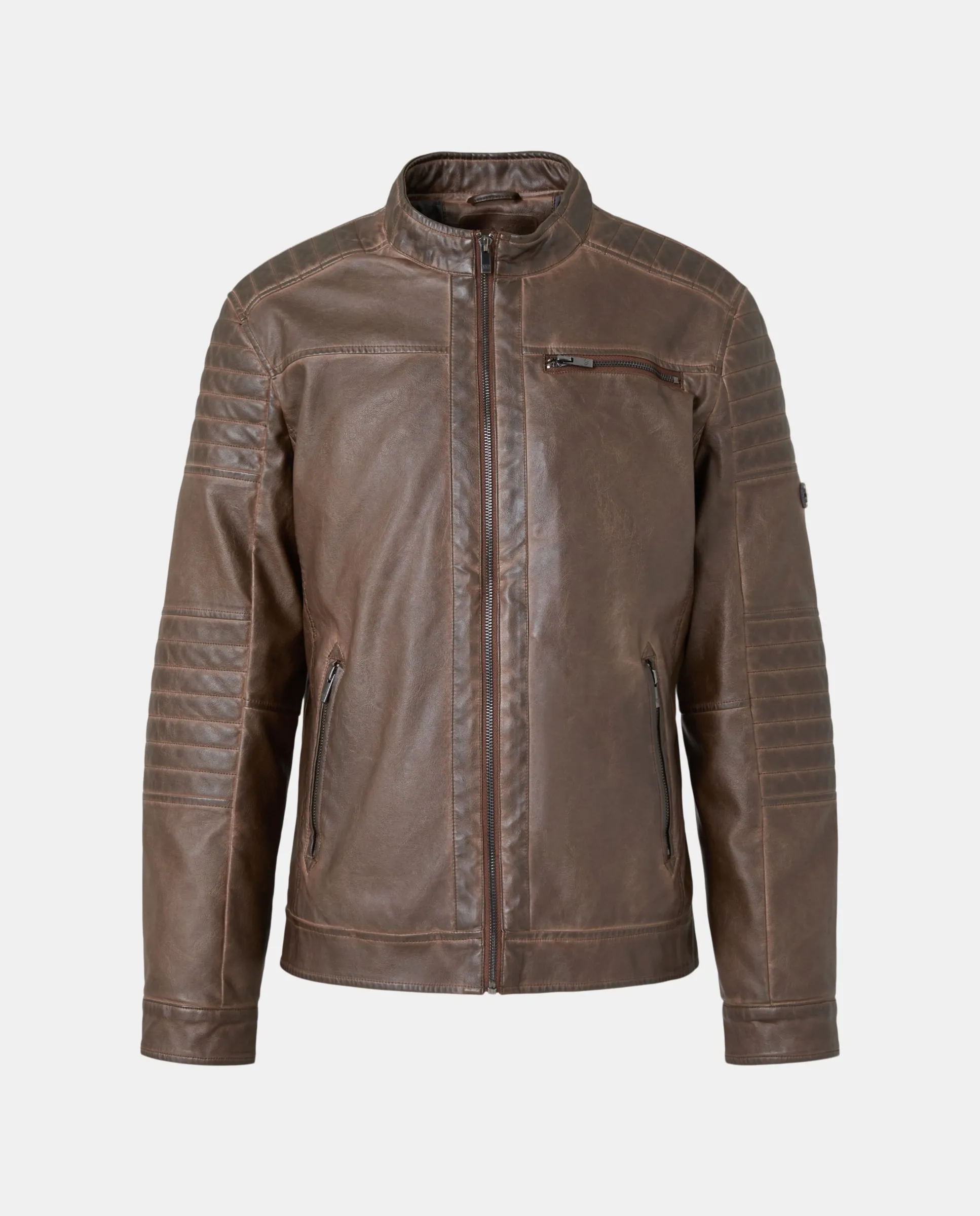 Куртка мужская стеганая из искусственной кожи Easy Wear, коричневый
Куртка мужская стеганая из искусственной кожи Easy Wear, коричневый