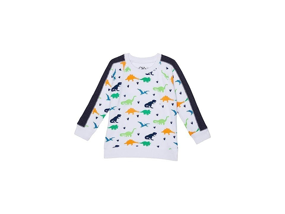 Детская толстовка Chaser с длинными рукавами и принтом динозавров, белая, GBO258
Детская толстовка Chaser с длинными рукавами и принтом динозавров, белая, GBO258