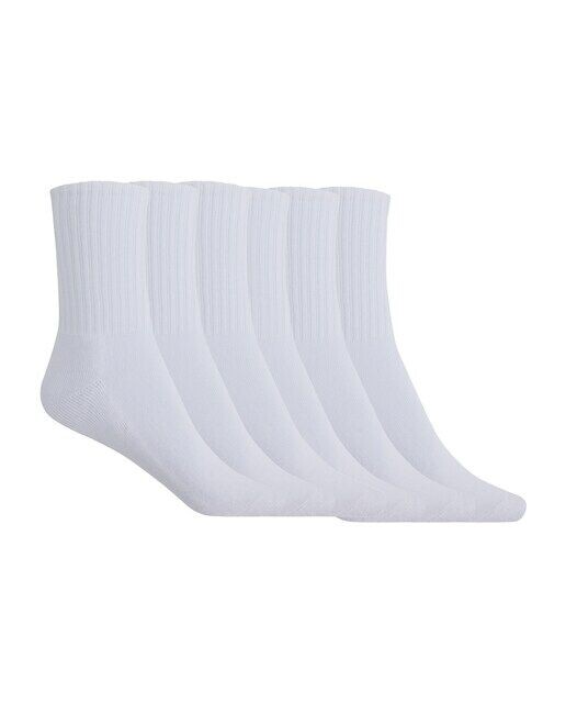 Набор из 6 пар хлопковых носков в рубчик Basix Punto Blanco, белый
Набор из 6 пар хлопковых носков в рубчик Basix Punto Blanco, белый