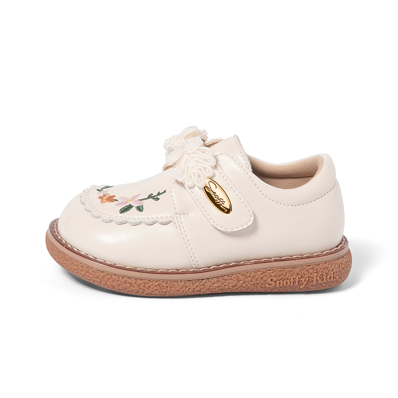 Детская кожаная обувь для детей Snoffy, слоновая кость
Детская кожаная обувь для детей Snoffy, слоновая кость