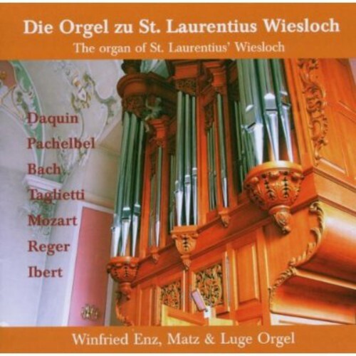 CD диск Daquin / Enz, Winfried: Organ of St Laurentius Wiesloch
CD диск Daquin / Enz, Winfried: Organ of St Laurentius Wiesloch