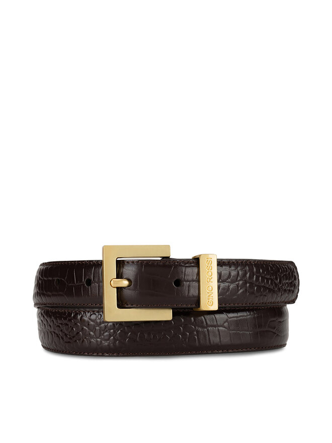 Ремень Gino Rossi, коричневый
Ремень Gino Rossi, коричневый