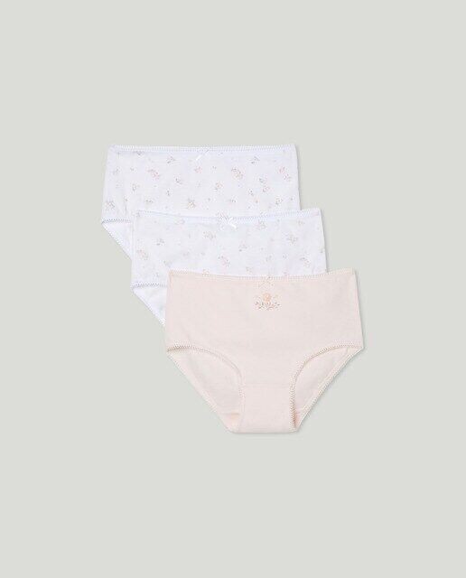 Комплект из трех трусиков для девочек с принтами Cotton Juice, мультиколор
Комплект из трех трусиков для девочек с принтами Cotton Juice, мультиколор