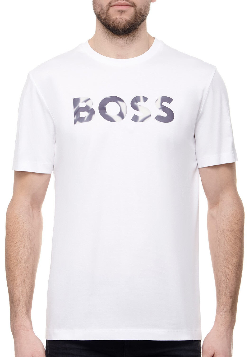 Мужская футболка с коротким рукавом и круглым вырезом Hugo Boss Thompson 15, белый
Мужская футболка с коротким рукавом и круглым вырезом Hugo Boss Thompson 15, белый