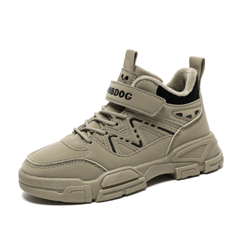 Кроссовки для бега для детей, противоскользящие, с защитой от ударов и истираний, термостойкие, средней высоты BOBDOG, хаки
Кроссовки для бега для детей, противоскользящие, с защитой от ударов и истираний, термостойкие, средней высоты BOBDOG, хаки