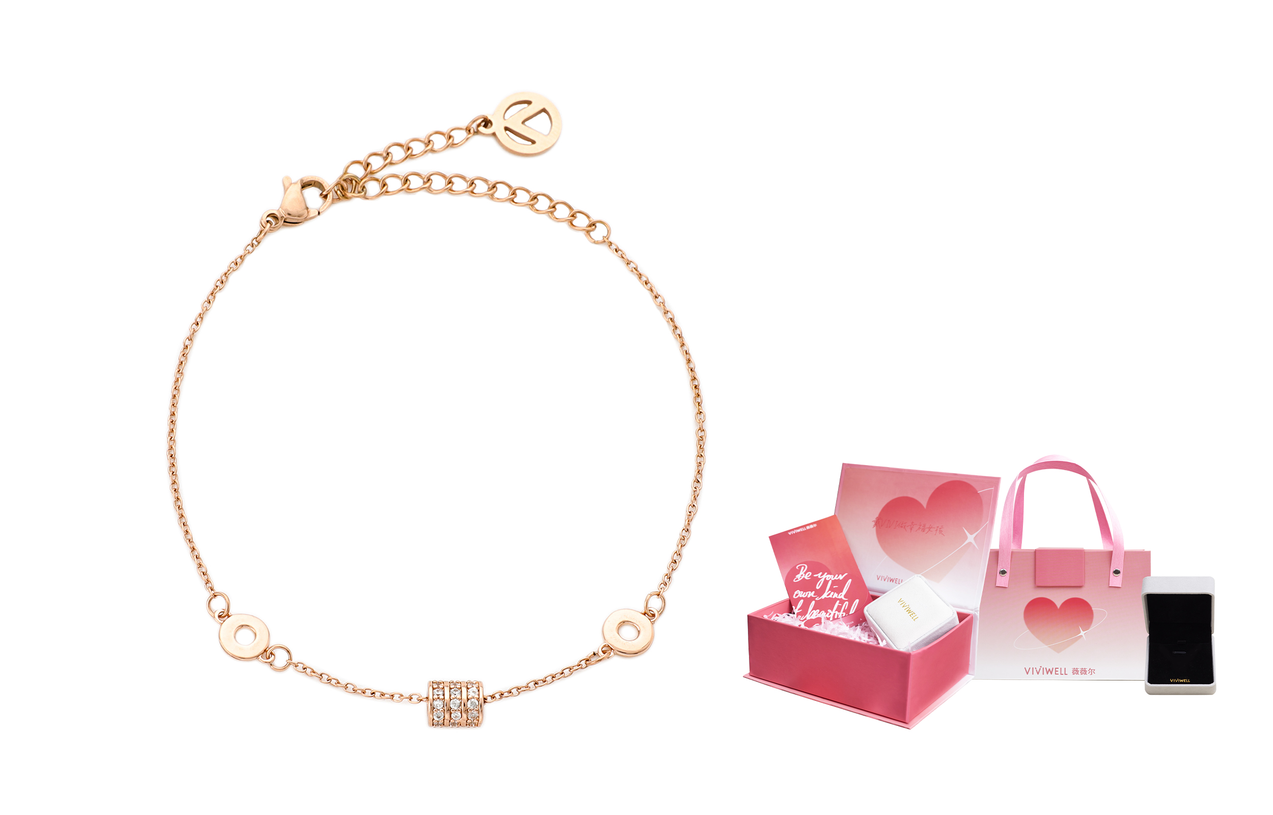 Браслет женский VIVIWELL, серебро платина
Браслет женский VIVIWELL, серебро платина