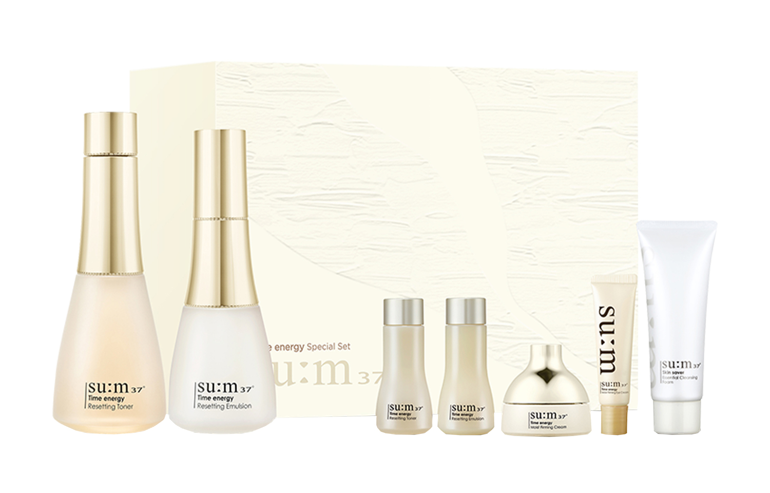 Набор для ухода за кожей SU M37° Time Foundation Collection Box увлажняющий комплект из 7 предметов SU:M37°
Набор для ухода за кожей SU M37° Time Foundation Collection Box увлажняющий комплект из 7 предметов SU:M37°